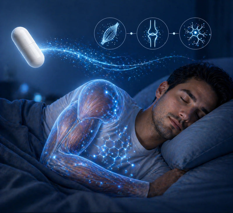 Recuperación física nocturna
